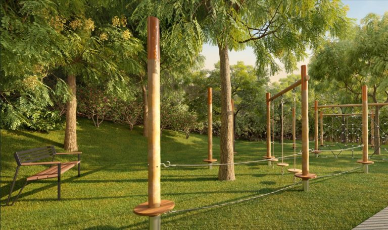 Perspectiva ilustrada: Bosque do VERDANT Parque Resort